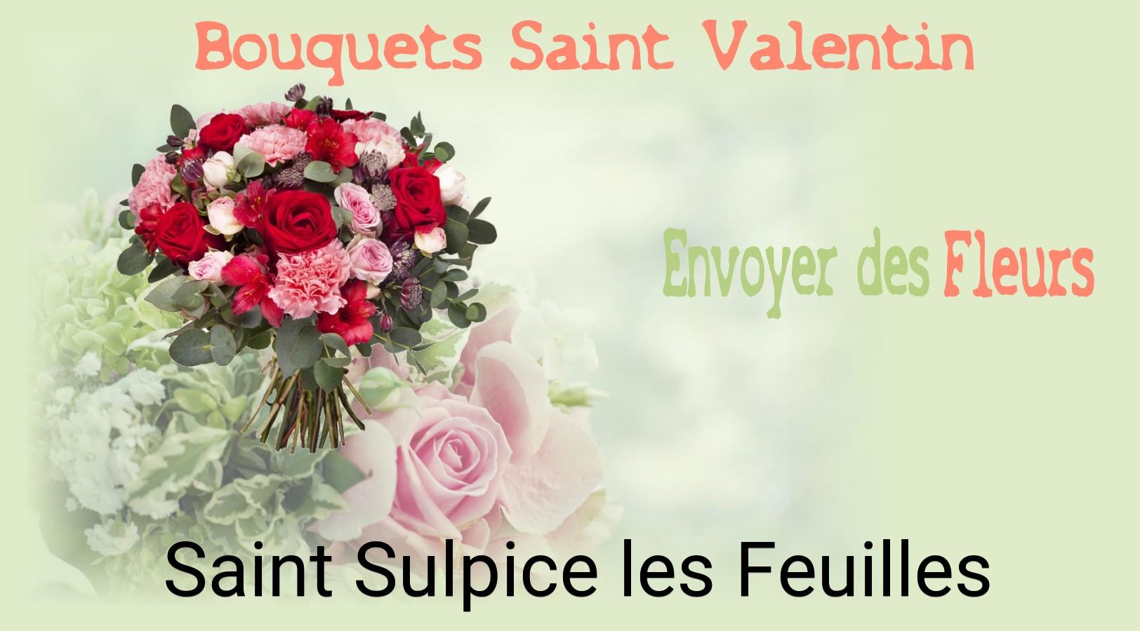 Roses de Saint-Valentin livrées à Saint-Sulpice-les-Feuilles